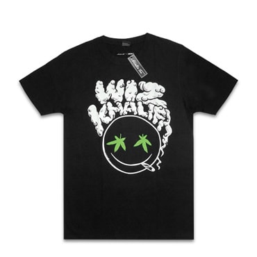 MISTER TEE Tシャツ -WIZ KALIFA SMOKE TEE / BLACK-