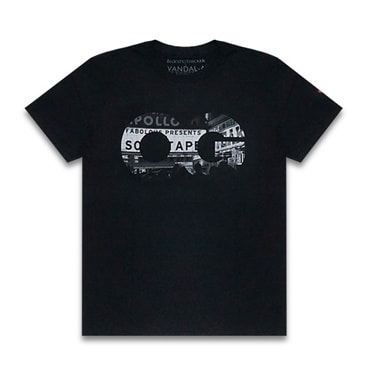 VANDAL-A Tシャツ -FABOLOUS SOUL TAPE1 /BLACK-