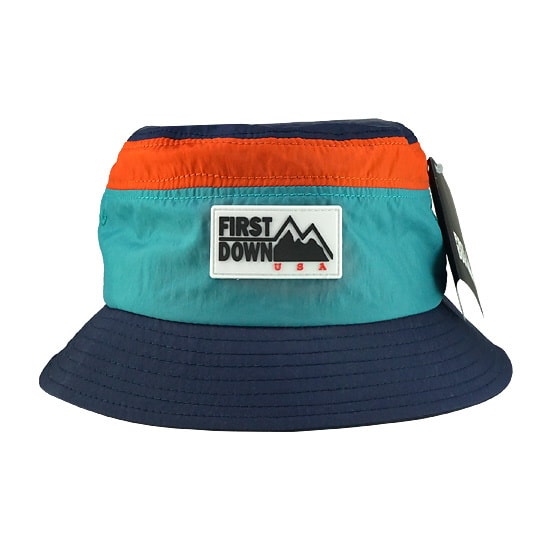 FIRST DOWN バケットハット - WASHER BUCKET HAT / NAVY -