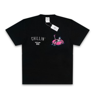 GOTHAM NYC Tシャツ -CHILLIN-TS / BLACK-