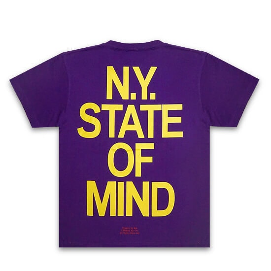 NAS Tシャツ -N.Y State Of Mind / PURPLE-