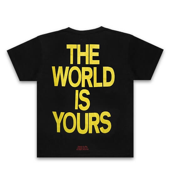 NAS Tシャツ -World Is Yours / BLACK-